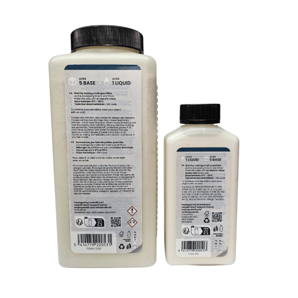 Jesmonite AC84 – 250ml Liquid und 1250g Base - Set klein